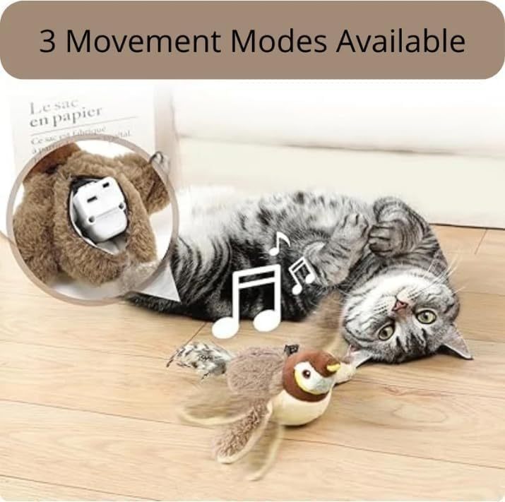 The Interactive Flying Bird Cat Toy